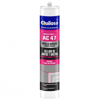 MASTIC ACRYLIQUE SINTEX  POUR JOINTS ET FISSURES AC-47