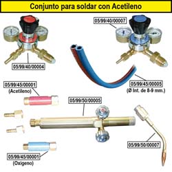 Produits de soudure acétylène