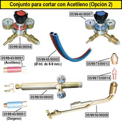 Produits dont coupe acétylène (Option 2)