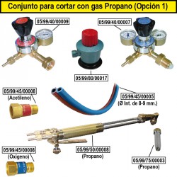 Produit découpe au gaz propane (Option 1)